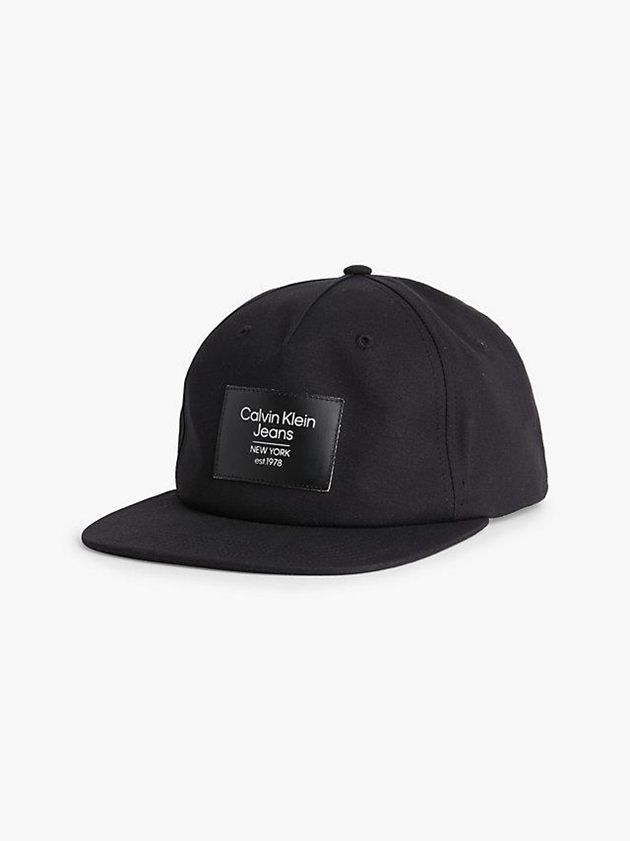 Calvin Klein USA Organic Cotton Mens Cap Black 9137564-HG